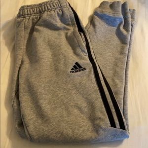 Boys Grey Adidas Sweats